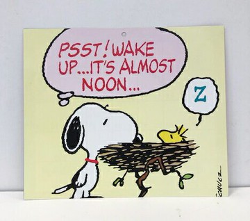 【震撼精品百貨】史奴比Peanuts Snoopy  SNOOPY 大卡片-鳥巢黃#43742 震撼日式精品百貨