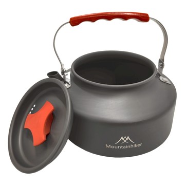 MOUNTAINHIKER 山之客 SZK191 水壺-1.4L 鋁合金  黑色 + 紅色  1個