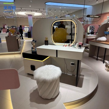 工廠直銷現代簡約梳妝臺高端高級化妝臺帶燈外貿成套儲物柜臥室myg7181