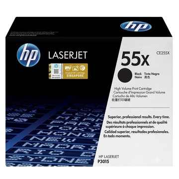 hp 惠普 55X 碳粉匣  黑色  1個