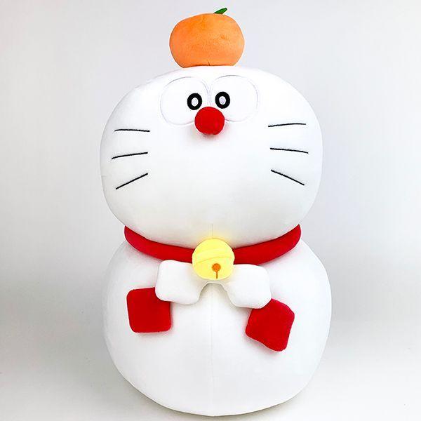 豪華ラッピング無料 ドラえもん もちもちお餅クッション 鏡餅ドラえもん ぬいぐるみ ぬいぐるみ