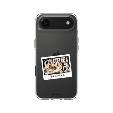 iPhone Air Clear Case（相機按鈕） 透明 - Friends - 咖啡即生活