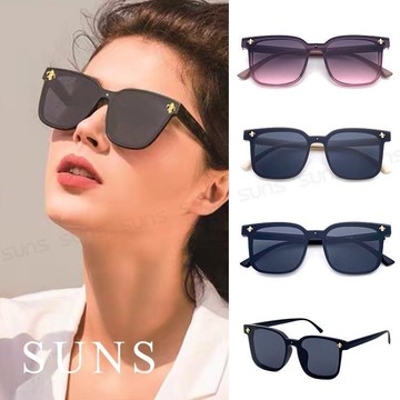 【SUNS】時尚方形切邊無框太陽眼鏡 名媛款必備款墨鏡 抗UV400 (51512)