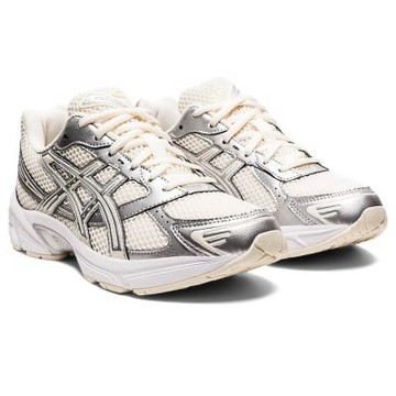 asics 亞瑟士 休閒鞋 女鞋 運動鞋 復古 GEL-1130 米白銀 1202A164-107  (747)