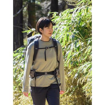 女網眼美利奴羊毛速干衣美麗諾保暖快干內衣長袖爬山T恤徒步戶外