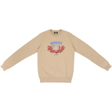 Young Versace Kids logo 印花衛衣