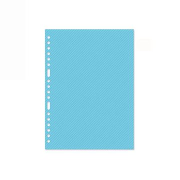 珠友Chuyu 18孔A5果凍PP封面板/SS-10189-02/2入/藍