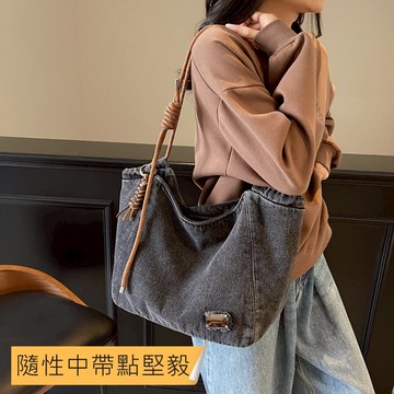 {現貨.快速出貨} 59101 日系慵懶風百搭托特包.肩背包