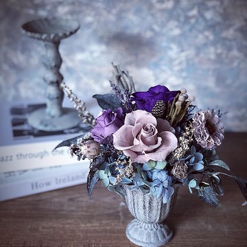 不凋花復古鐵花器/宅配限雙北地區,跨縣市需自取