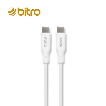 【bitro】 240W快充線 1M(全新福利品）安卓 筆電 充電線 type-c 傳輸線 蘋果線 USB-C