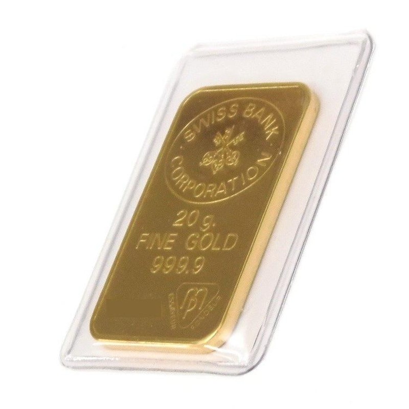 スイスバンク 純金 インゴット 20ｇ ゴールドバー 24金 ingot