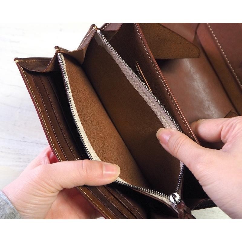 ANNAK(アナック) 栃木レザー ギャルソンロングウォレット