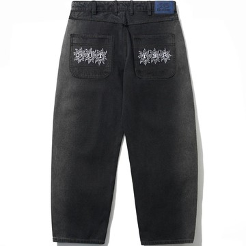 BUTTER GOODS BG252A70756 BRONCO DENIM JEANS 丹寧長褲 (水洗黑色)