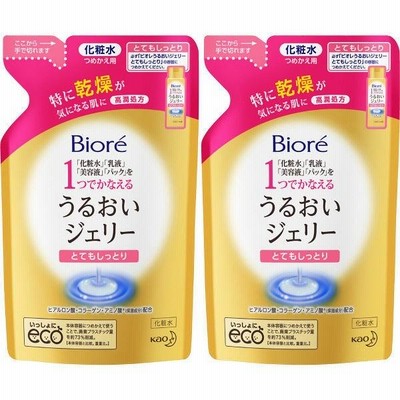 花王 ビオレ うるおいジェリー とてもしっとり 詰替 160ml 1セット （2個）