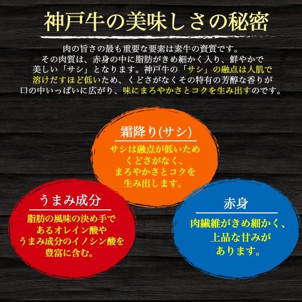 神戸牛 モモ カルビ バラ 食べ比べ 焼き肉セット 各200g 合計400g  国産 神戸牛肉 黒毛和牛 スライス 焼肉 BBQ  熨斗対応可能 ギフト 贈答用 冷凍配送