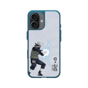 iPhone 17 Clear (相機按鈕) 夜幕藍 - 火影忍者 Naruto - 旗木卡卡西-雷切