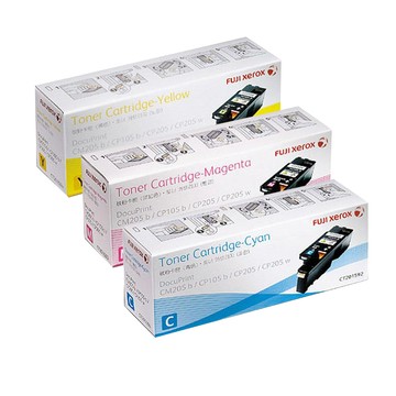 【公司貨】Fuji Xerox 富士全錄 CT201592~594 原廠 彩色碳粉匣 -單支入