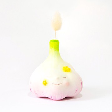 花瓶 花器 大蒜頭造型 藝術家製作 限量發售