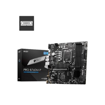 微星 MSI PRO B760M-P INTEL主機板