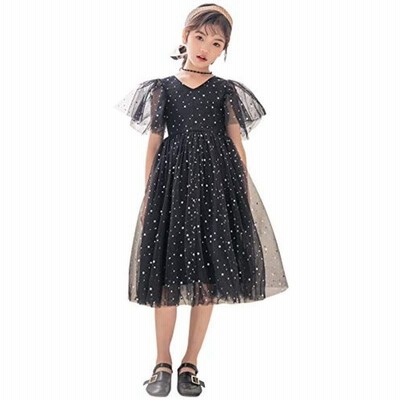 Weileenice ドレス 女の子 ガールズ フォーマル 子供服 星柄 演奏会 普段着 チュール ふんわり スパン 通販 Lineポイント最大get Lineショッピング