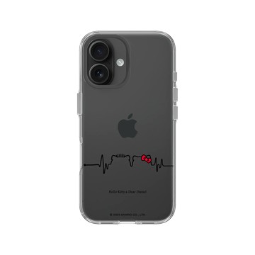 iPhone 16 Clear 透明 - 三麗鷗-Hello Kitty - 撲通撲通