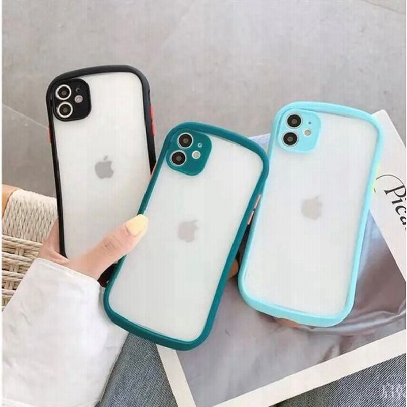 Iface風 Iphoneケース アイフェイス カバー クリア 半透明 スマホ Tpu 耐衝撃 シンプル 可愛い ワイヤレス充電 Iphone12 Iphone11 Iphone8 Iphone7 Xr おしゃれ 通販 Lineポイント最大0 5 Get Lineショッピング