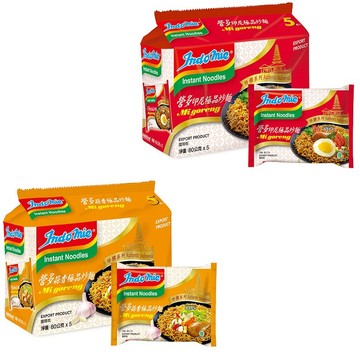 Indomie 珍饌系列印尼極品炒麵 80g*5*6袋 30包入/箱購