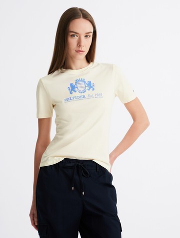 學院風修身 T 恤