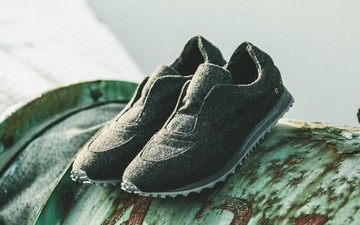 FINDSENSE MD 日系 高品質 時尚 潮 男 羊毛鞋面 低幫 休閒鞋 板鞋