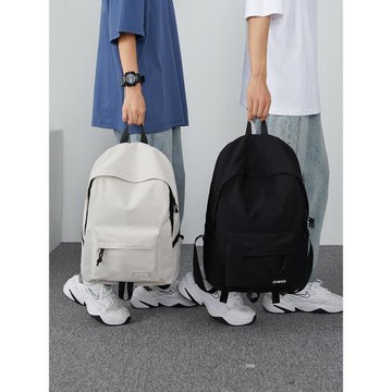 雙肩包男士簡約書包女初中生高中大學生休閑大容量旅行電腦背包男