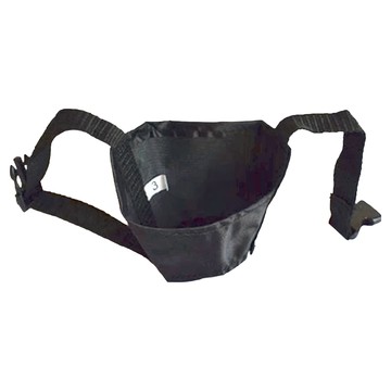 YOUNG LI 犬用口罩 3號 黑色 寵物防咬口罩 外出必備  1個