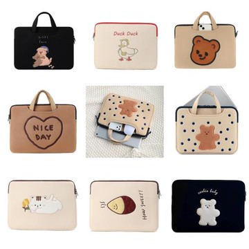 筆記本平板電腦包手提高級感女戴爾蘋果小新14寸16內膽包簡約輕薄