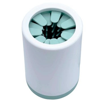 高精寵物 寵物洗腳杯 小款  蒂芬妮綠  1個