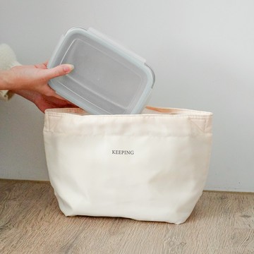 🎅聖誕禮物🌲 本月新品【UD LAB】簡約午餐保溫袋 兩色售 CB-B05000