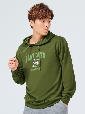 抗UV口袋大印花帽T