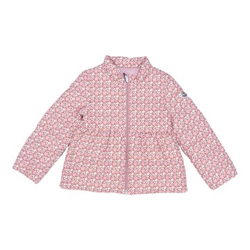 Moncler Enfant Kid 嬰幼兒滿版 logo 印花羽絨夾克