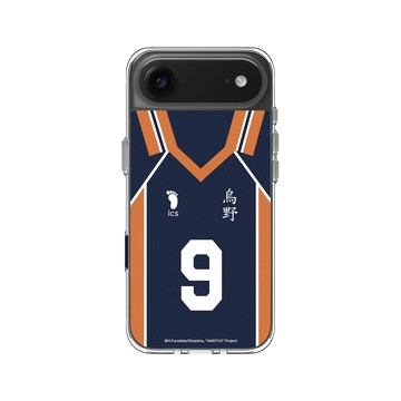 iPhone Air Clear Case（相機按鈕） 透明 - 排球少年 Haikyu!! - 影山背號9