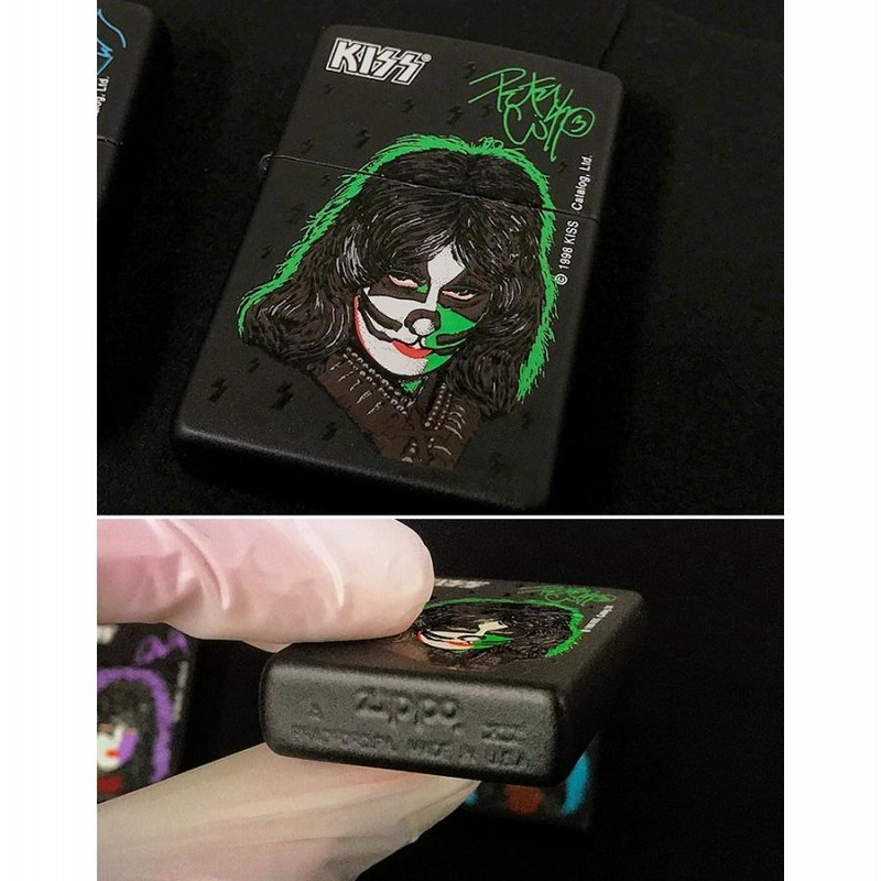 F1 Zippo KISS 4種 アソート [ キッス ロックバンド グッズ ジッポー