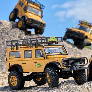 FMS FCX24M駱駝杯仿真1/24路虎衛士90/110初代攬勝 發現 攀爬車