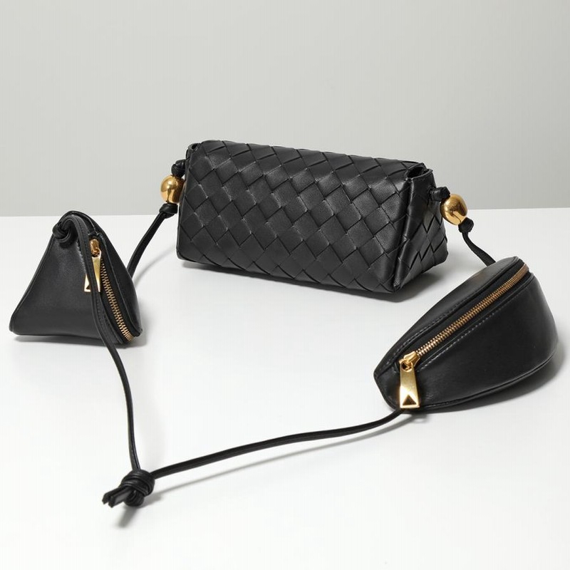 BOTTEGA VENETA ボッテガヴェネタ ショルダーバッグ ストラップ ポーチ 717429 VCP3C レディース イントレチャート レザー  ポシェット 鞄 8425 | LINEショッピング