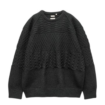 Crew Neck Sweater BLACK