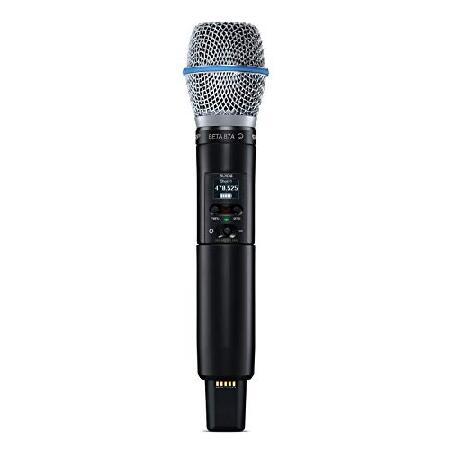 Shure Wireless Microphone System with BETA87A Handheld Vocal Mic, SLXD24 B87A-G58