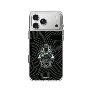 iPhone 17 Pro Max Clear Case（相機按鈕） 透明 - 迪士尼-漫威 Marvel - 黑豹-Wakanda Forever