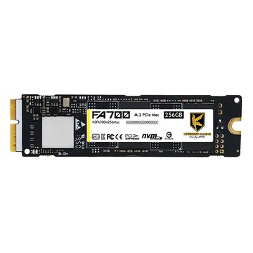AITC 艾格 M.2 Mac 2280 PCIe NVMe SSD 固態硬碟 專為蘋果Mac電腦設計  FA700  256GB