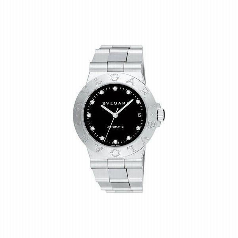 bvlgari ブルガリ ディアゴノ lcv35bssd/11 メンズ 腕時計 | LINE 