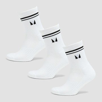 MP Pilates Socks (3 pack) - White - UK 9-11