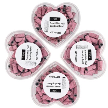 💫隔日到貨💫美麗佳人 美甲打磨頭 打磨機專用砂圈 砂鼓 砂布套 1包50個