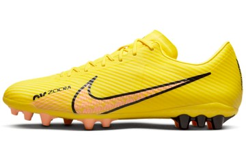 NIKE ZOOM MERCURIAL VAPOR 15 ACADEMY AG YELLOW PINK