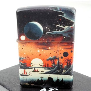 【ZIPPO】美系~Galactic Landscape-星際景觀圖案-540色彩印工法打火機(NO.46254)