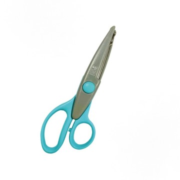 【 徠福 】花邊剪刀-165mm(鋸齒狀) /支 NO.2001